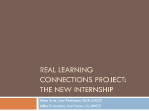 Real Learning Connections Project