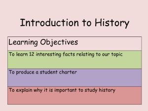 Starter - StudyHistory.co.uk