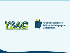 Excellence in Language teaching: Maximize your potential