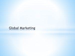 Global Marketing