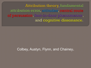 Social Psych 1