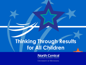 Thinking Through Collaboration - OSEP Project Directors` Conference