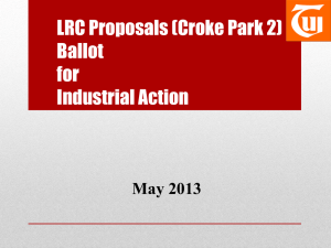 industrial action