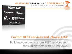 REST and jQuery AJAX
