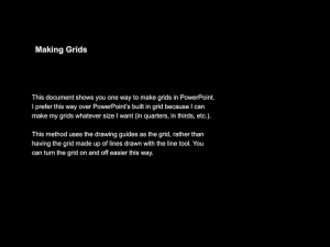 Creating PowerPoint Grids Tutorial