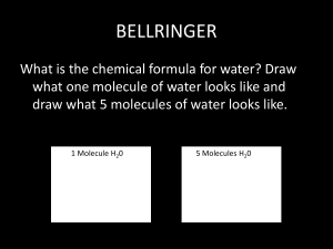 Chemistry Models: Macroscopic vs. Microscopic World
