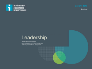 Session 1.1 - Martha Hayward (Leadership)