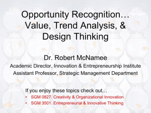 Creativity & Decision Making 620:480:01