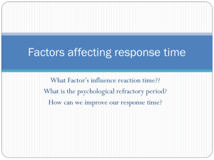 Response Time Factors: Psychology & Improvement Strategies