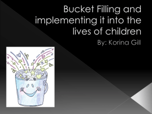 Bucket Filling