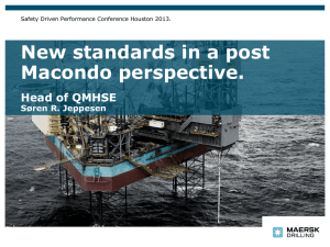 Maersk Drilling template