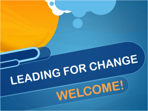 Change Game PPT 07.25.12 - Seaford School District, Seaford