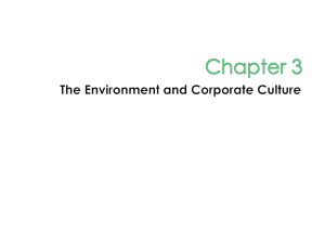 Chapter 3 - Organizational Culture