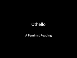 Othello: A Feminist Reading - Analysis & Discussion