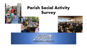 Survey Results - All Saints` Episcopal Church