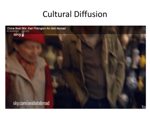 Cultural Diffusion