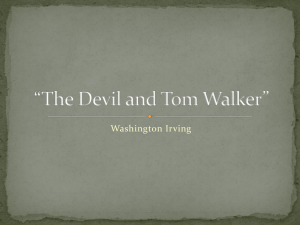 The Devil and Tom Walker: Washington Irving Analysis