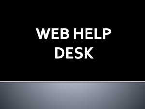 Web Help Desk