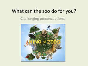 Paignton Zoo Environmental Park Mission Statement
