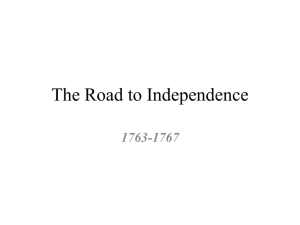 The Road to Independence