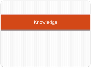 Knowledge