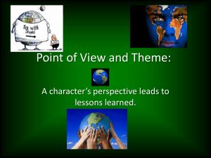 Point of View and Theme in Literature