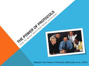 Meeting Protocols: Improve Teamwork & Learning
