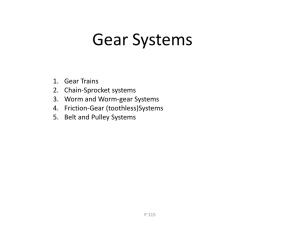 Gear Systems: Types, Examples, and Ratios