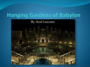 Hanging Gardens of Babylon - EAmagnet-alg