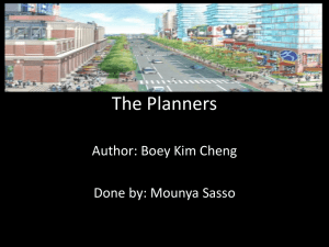 The Planners - Year 11 Literature
