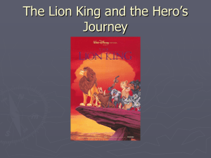 The Lion King: Hero's Journey Analysis