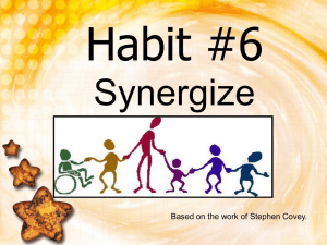 Synergize