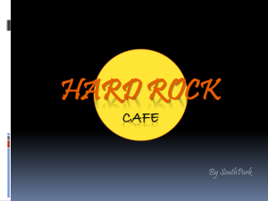 Hard Rock cafe