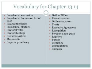 Chap 13 The Executive