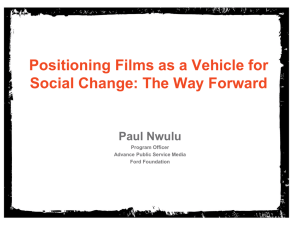 Presentation on Nollywood Convening by Paul Nwulu