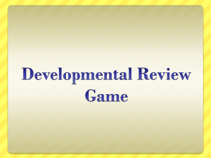 Development Review Game