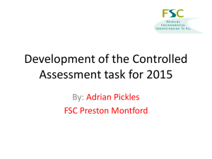 FSC PowerPoint Derby