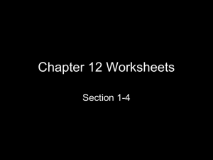 Earth Science Worksheets: Weathering, Soil, Erosion