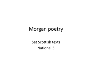 Morgan poetry