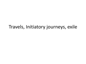 Travel Literature & Bildungsroman Analysis