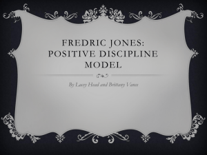 Fredric Jones' Positive Discipline Model Explained