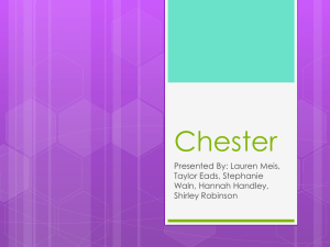 Final Chester Presentation