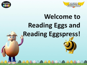 Welcome to Reading Eggs and Reading Eggspress!