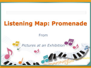 Instrument Families & Promenade Listening Map