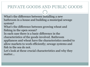 Private & Public Goods: Economics of Resource Allocation