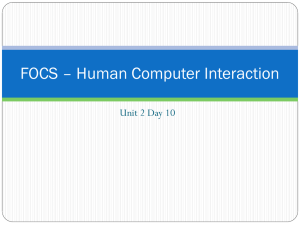 FOCS Unit 2 Day 10