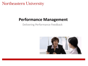 Performance Management