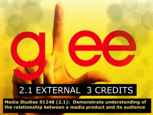 Glee introduction