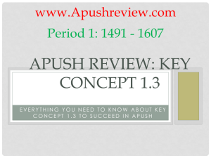 APUSH-Review-Key-Concept-1.3