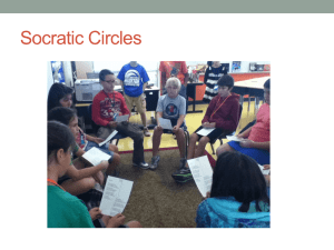 Socratic Circles: A Guide to Student-Led Discussions